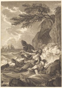 Snoubenka krále Garbe: Kazeta od Jean Baptiste Tilliard after Charles Monnet
