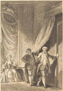 Skvělý od Jean Baptiste Tilliard after Jean Honoré Fragonard