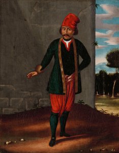 Muž z ostrova Tinos od Jean Baptiste Vanmour (workshop of)