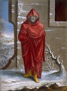 Turek v zimním oblečení, deska 41 ze „Sbírky jednoho sta tisků představujících různé národy Levanty“ od Charlese de Ferriola, vyryl Jean-Baptiste Haussard (fl. 1679-1749), 1 od Jean Baptiste Vanmour