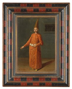 Osmanský válečník od Jean Baptiste Vanmour