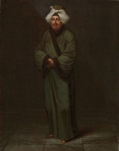 Mehmet, správce vezíra Mehmet, správce vezíra od Jean Baptiste Vanmour