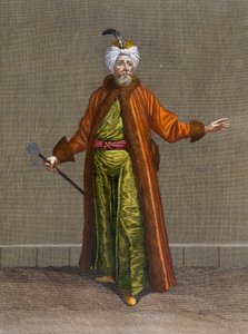 Biach-Chioux, deska 14 ze "Sbírky sta tisků zobrazujících různé národy Levanty" od Charlese de Ferriol, vyryl Gerard Scotin (1671-1716), 1707-08 (kolorováno en). od Jean Baptiste Vanmour