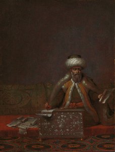 Reis Effendi, vedoucí kanceláře The Journey Effendi, vedoucí kancléřství od Jean Baptiste Vanmour