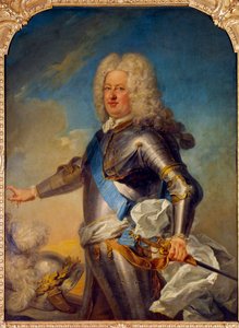 Portrét Stanislase Leszcinského (1677-1766) polského krále, vévody lotrinského a baru Obraz Jean Baptiste Van Loo (1684-1745) 18. století Sun. 1,33x1,13m od Jean Baptiste van Loo