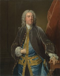 Ctihodný Stephen Poyntz, z Midgeham, Berkshire, kolem roku 1740 (olej na plátně) od Jean Baptiste van Loo