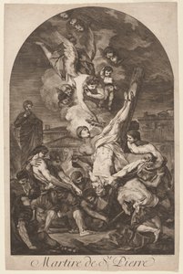Martire de St. Pierre Umučení svatého Petra, c. 50. léta 18. století.