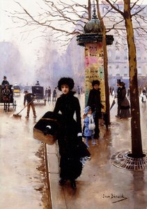 do pařížského; Pařížanka, od Jean Beraud