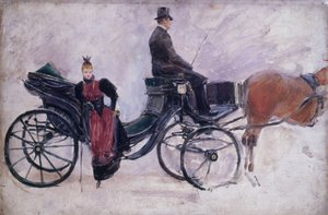 La Victoria, asi 1880 (olej na dřevě) od Jean Beraud