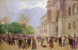 Východ ze salonu v Palais de L