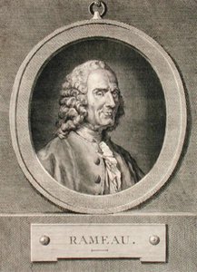 Portrét Jean Philippe Rameau (1683-1764) vyrytý Benoistem (rytina) od Jean Bernard (after) Restout