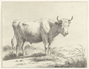 Stojící kráva, vpravo od Jean Bernard