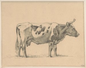 Stojící kráva, vpravo od Jean Bernard