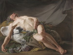 Spánek, cca 1771 (olej na plátně)