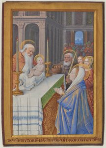 List z Hodin Ludvíka XII. od Jean Bourdichon
