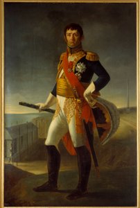 Celovečerní portrét Nicolase Soulta (1769-1851) maršála Francie, vévody z Dalmácie. Obraz Jeana Broca (1780-1850)