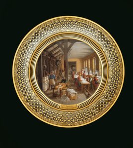 Papírnictví, cca 1820-35 (porcelán)