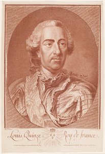 Louis Quinze, král Francie (Louis XV) od Jean Charles François
