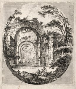 Starověké ruiny, 1756.