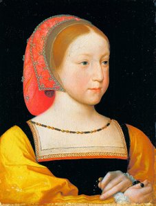 Francouzsky: Portrait de Charlotte de Valois Portrét Šarloty Francouzské od Jean Clouet