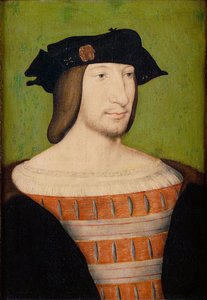 Portrét Františka I. 1494-1547, francouzského krále, vévody bretaňského, hraběte z Provence, 1515
