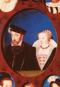 Portrét Jindřicha II z Francie (Saint-Germain-en-Laye od Jean Clouet
