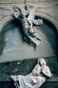 Hrobka Julienne Le Be, podle kreseb Charlese Le Bruna (1619-90), kolem 1668-90 (mramor a štuky)