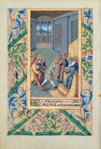 paní Lat. Q.v.I.126 f.53v David byl poslán k Saulovi, z 