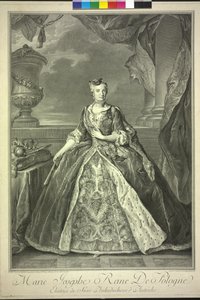 Rakouská arcivévodkyně Marie Josefa od Jean Daullé