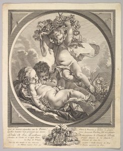 Země, ca. 1748. od Jean Daullé