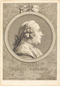 Carle Vanloo od Jean Daullé after Charles Nicolas Cochin II