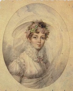 Portrét princezny Zinaidy Alexandrovny Volkonské 1792-1862