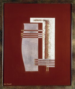 Totem, 20. (lakovaný stříbrný a zlatý panel)