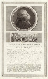 Portrét Honore Gabriela Riquetiho, hraběte z Mirabeau