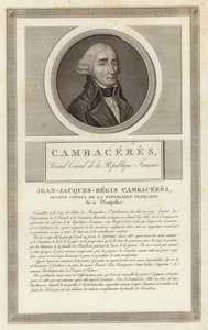 Portrét Jean Jacques Regis de Cambaceres od Jean Duplessi Bertaux