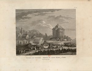 Návrat z Varennes, příjezd Louise Capeta do Paříže, 1802. od Jean Duplessis Bertaux