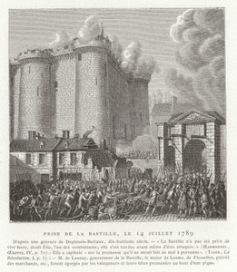 Útok na Bastille, Paříž, Francouzská revoluce, 14. července 1789