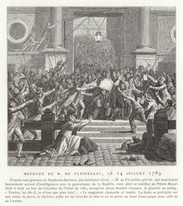 Vražda Jacquese de Flesselles, Francouzská revoluce, 14. července 1789