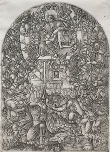 The Apocalypse: St. John Called to Heaven, 1555. od Jean Duvet