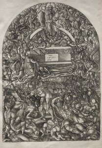 The Apocalypse: A Star Falls and Makes Hell to Open, 1546-1556. od Jean Duvet