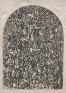 Apokalypsa: Kristus nasedl na bílého koně, 1546-1556.