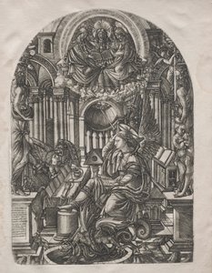 Apokalypsa: Svatý Jan na ostrově Patmos, 1546-1556. od Jean Duvet