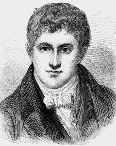Humphry Davy (1778-1829) anglický fyzik a chemik, rytina