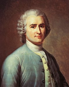 Portrét Jeana-Jacquese Rousseaua (obraz) od Jean Edouard Lacretelle