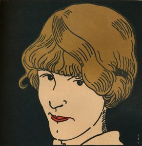 Zlatá maska ​​na vlasy, 1912