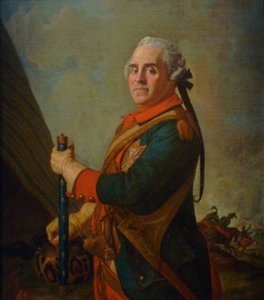 Portrét Maurice de Saxe 16961750, maršál Francie, 18. století od Jean Étienne Liotard