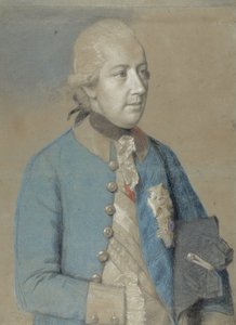 Portrét Josefa II. Rakouského (1741-90), římsko-německého císaře a pozdějšího krále uherského a českého od Jean Étienne Liotard