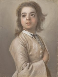 Studie chlapce na půli cesty od Jean Étienne Liotard
