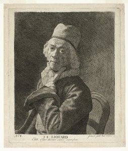 Malý autoportrét od Jean Étienne Liotard