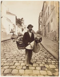 Marchand abat-jours od Jean Eugène Auguste Atget